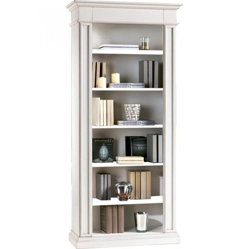 feher klasszikus konyvesszekreny konyvespolc konyvszekreny mediterran elegans polgari polcos szekreny dolgozoszoba iroda feher vilagos festett provansz haloszoba nappali klasszikus country butor.jpg